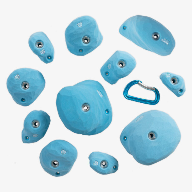 VirginGrip-Climbing-Holds-Set-The Smurf Hats .,