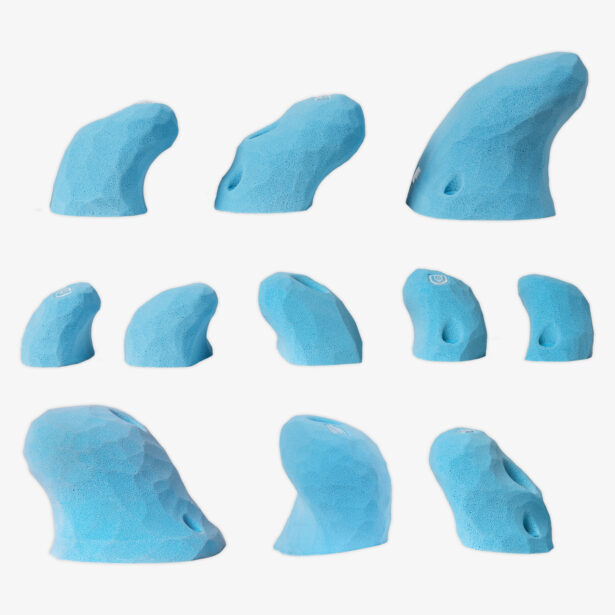 VirginGrip-Climbing-Holds-Set-The Smurf Hats .