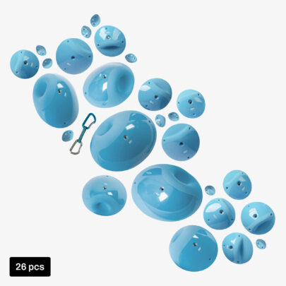 lezecké chyty UFO boulder kit