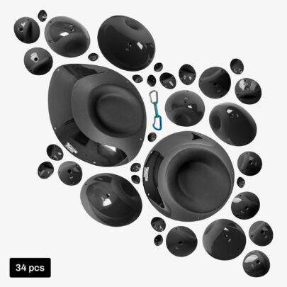 climbing holds and FRP macros