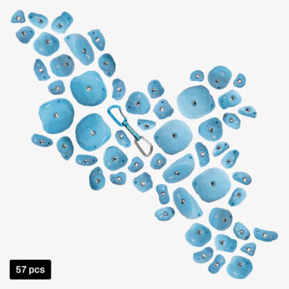 climbing holds lead set Flint