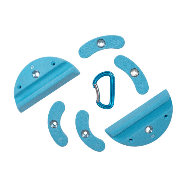 M-size Fitness climbing hold set - VirginGrip Trainer top view