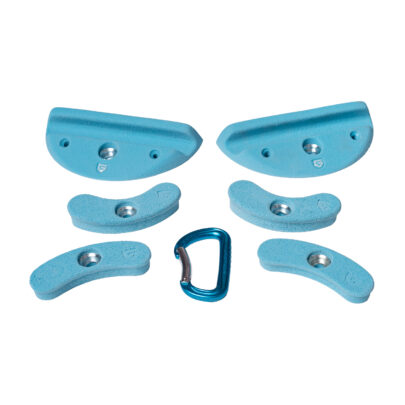M-size Fitness climbing hold set - VirginGrip Trainer 45 angle
